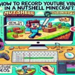 How To Record Youtube Videos In A Nutshell Minecraft